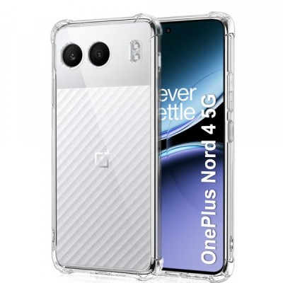 Husa pentru OnePlus Nord 4, Techsuit, Shockproof Clear, Transparenta foto
