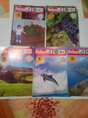 REBUS IDEAL ~ REVISTA BILUNARA DE CUVINTE INCRUCISATE ( lot 5 reviste noi ) foto