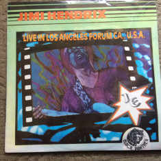 Jimi Hendrix Live In Los Angeles Forum U.S.A. 1969 disc vinyl lp muzica rock VG+