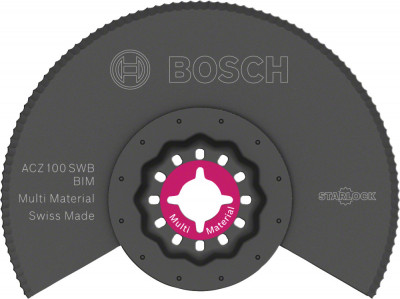 Cutit segmentat tais ondulat BIM ACZ100SWB StarLock Multimaterial, 100mm Bosch foto