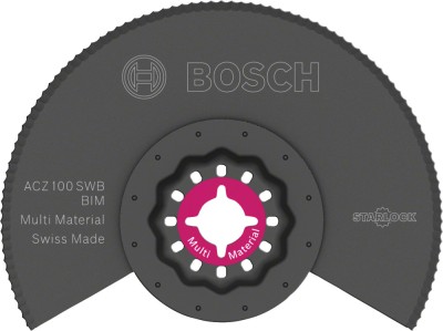 Bosch Cutit segmentat tais ondulat BIM ACZ100SWB StarLock Multimaterial, 100mm ProAdvanced PowerfulTools foto