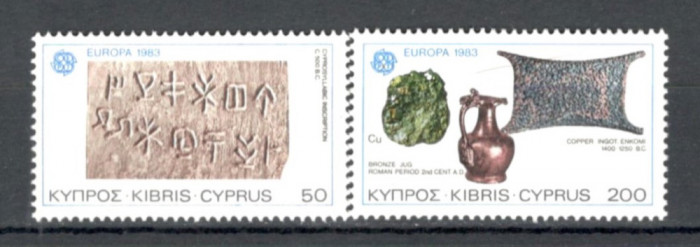 Cipru.1983 EUROPA-Mari realizari SE.579