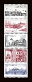 Suedia 1975 - Arhitectura, serie neuzata, din carnet