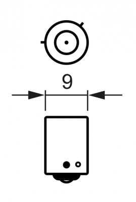 BOSCH 1 987 302 264 Pure Light WS Bec, semnalizator foto