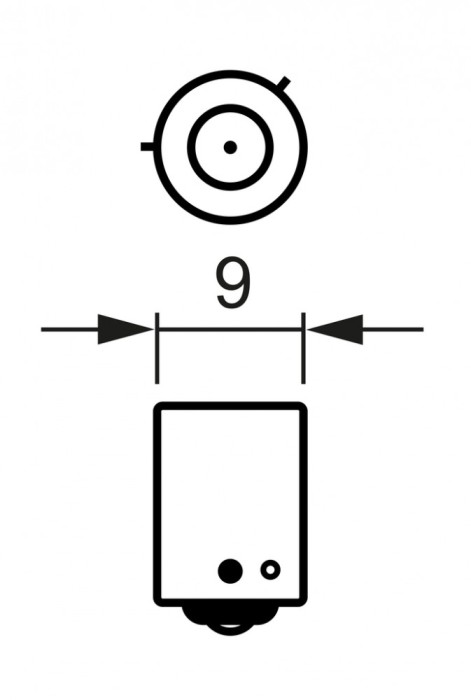 BOSCH 1 987 302 264 Pure Light WS Bec, semnalizator