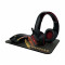 Kit gaming Gamdias Artemis 3 in 1 , Mouse , casti si mousepad