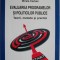 Evaluarea programelor si politicilor publice. Teorii, metode si practici &ndash; Mirela Cerkez (coord.)