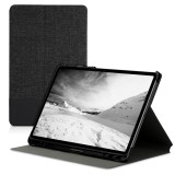 Husa pentru tableta Huawei MatePad Pro 12.6&quot;, Kwmobile, Gri/Negru, Textil, 55706.73