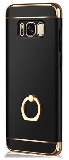 Husa Samsung Galaxy J3 2017, 3in1 Ring Negru