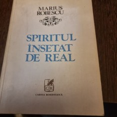 Marius Robescu,Spiritul insetat de real, dedicatie pentru Nina Casian foto