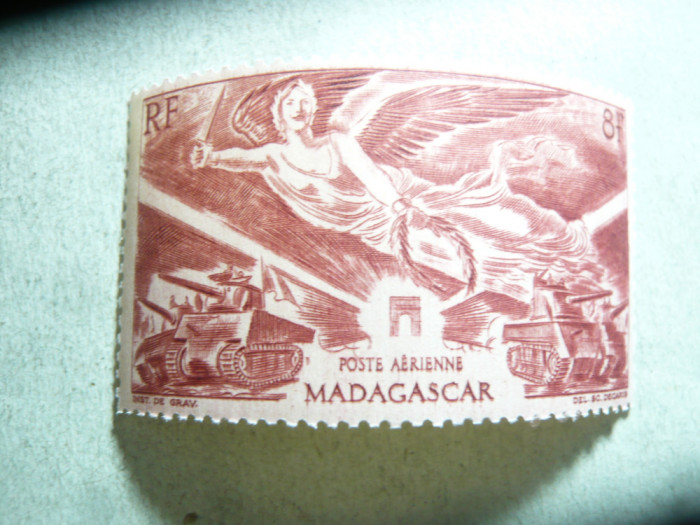 Serie Madagascar 1946 - Victoria , 1 valoare