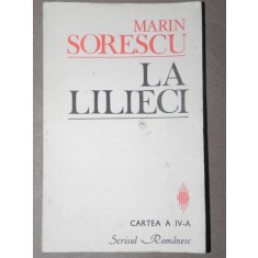 LA LILIECI-MARIN SORESCU CARTEA A 4-A CRAIOVA 1988
