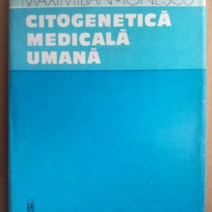 Citogenetica medicala umana- Constantin Maximilian, Barbu Ionescu