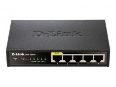 Switch D-Link DES-1005P 5 porturi foto