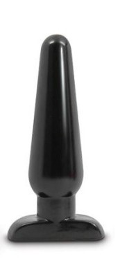 Dop Anal Basic Large Negru 16.5 cm foto