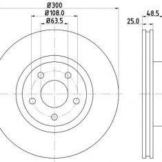 Disc frana AUDI A8 (4D2, 4D8) (1994 - 2002) KRIEGER 0950004280