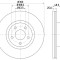 Disc frana FORD C-MAX II Van (2010 - 2016) KRIEGER 0950004280