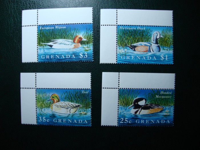 GRENADA SERIE PASARI MNH