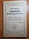 Manual de geometrie descriptiva pentru clasa a 7-a - din anul 1946, Clasa 7, Matematica