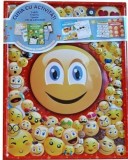 Cutie emoticon. Cutia cu activitati (3 carti, 4 carioci,1 poster, 50 de autocolante)