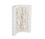 Cumpara ieftin Vaza flori ceramica alba Minde 20x10x30h