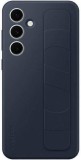 Husă cu prindere verticală Samsung Standing Grip Case pentru Galaxy S24 FE, Albastru &Icirc;nchis, Blister EF-GS721CNEGWW