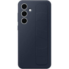 Husă cu prindere verticală Samsung Standing Grip Case pentru Galaxy S24 FE, Albastru &Icirc;nchis, Blister EF-GS721CNEGWW
