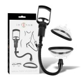 Intense Fun Toys-Pompă Vaginală Manuală cu Două Cupe