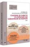 Admiterea in magistratura si in avocatura. Drept procesual penal Ed.7 - Mihai Adrian Hotca, Cristian Balan, Catalin Constantinescu-Maruntel, Teodor Ma