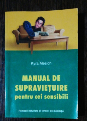 MANUAL DE SUPRAVIETUIRE - KYRA MESICH foto