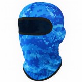 Cumpara ieftin Cagula Camuflaj FIXATO, Unisex, Protectie UV, Material elastic, respirabil, Marime universala, Pixel Blue