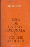 Ideea de Unitate Nationala in Viziune Populara