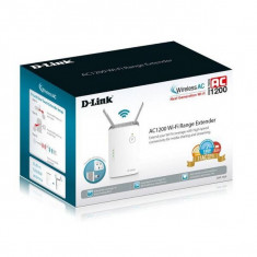 Repetor Wifi D-Link DAP-1620 AC1200 10 / 100 / 1000 Mbps foto