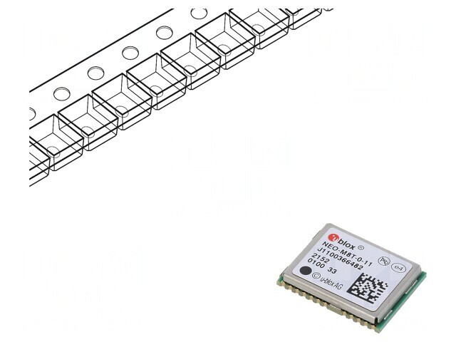 Modul GPS/BEIDOU NEO-M8T-0