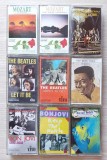 Casete Audio 9 buc: Mozart, Bizet, Nat King Cole, Beatles, Bon Jovi