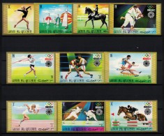 UMM AL QIWAIN 1972 - Jocurile olimpice de vara, Munchen /serie completa MNH [cota Michel 9&euro;]