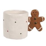 Cumpara ieftin Cana Turta Dulce ceramica multicolora 15x9x9 cm, 325 ml
