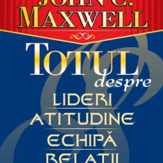 Totul despre lideri, atitudine, echipă, relații - John C. Maxwell - Amaltea