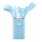 Set Ustensile de bucatarie cu suport Zass Gourmet ZG-KT 02 Albastru - NOU