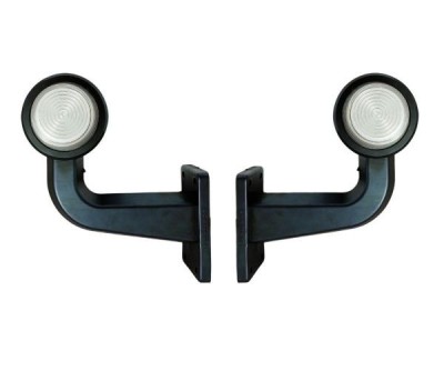 2 x LED Lumina Latura Lampe Gabarit Remorca Camioane 12V 24V foto