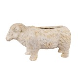 Cumpara ieftin Ghiveci flori ceramica bej Oita 48x19x26 cm