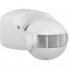Senzor de miscare, alb, 180 grade, distanta detectie 12 metri, IP20, 86,5 x 83 x Ø65,5 mm