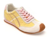 Cumpara ieftin Pantofi sport GRYXX galbeni, 3601, din piele ecologica