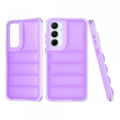Husa pentru Samsung Galaxy A55 5G A556, Techsuit, Wave Shield, Mov foto