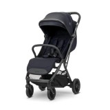 Carucior pentru copii, Lorelli Calista, pliere automata, cadru aluminiu, pana la 22 kg, Black