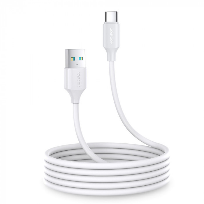 Cablu USB De &icirc;ncărcare / Date Joyroom - USB Tip C 3A 2m Alb (S-UC027A9) S-UC027A9 2M WHITE