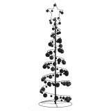 VidaXL Pom de Crăciun cu LED-uri 100 LED-uri alb cald 150 cm