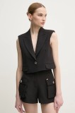 Gaudi vesta culoarea negru, un singur rand de nasturi, 511FD35015