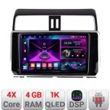 Navigatie Toyota Prado J150 2018- A-1065 4+64 InCell Display 1K Android Waze USB Navigatie Internet Youtube Radio CarStore Technology
