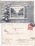 Transilvania, Sibiu- rara- Art Nouveau, clasica, Circulata, Printata